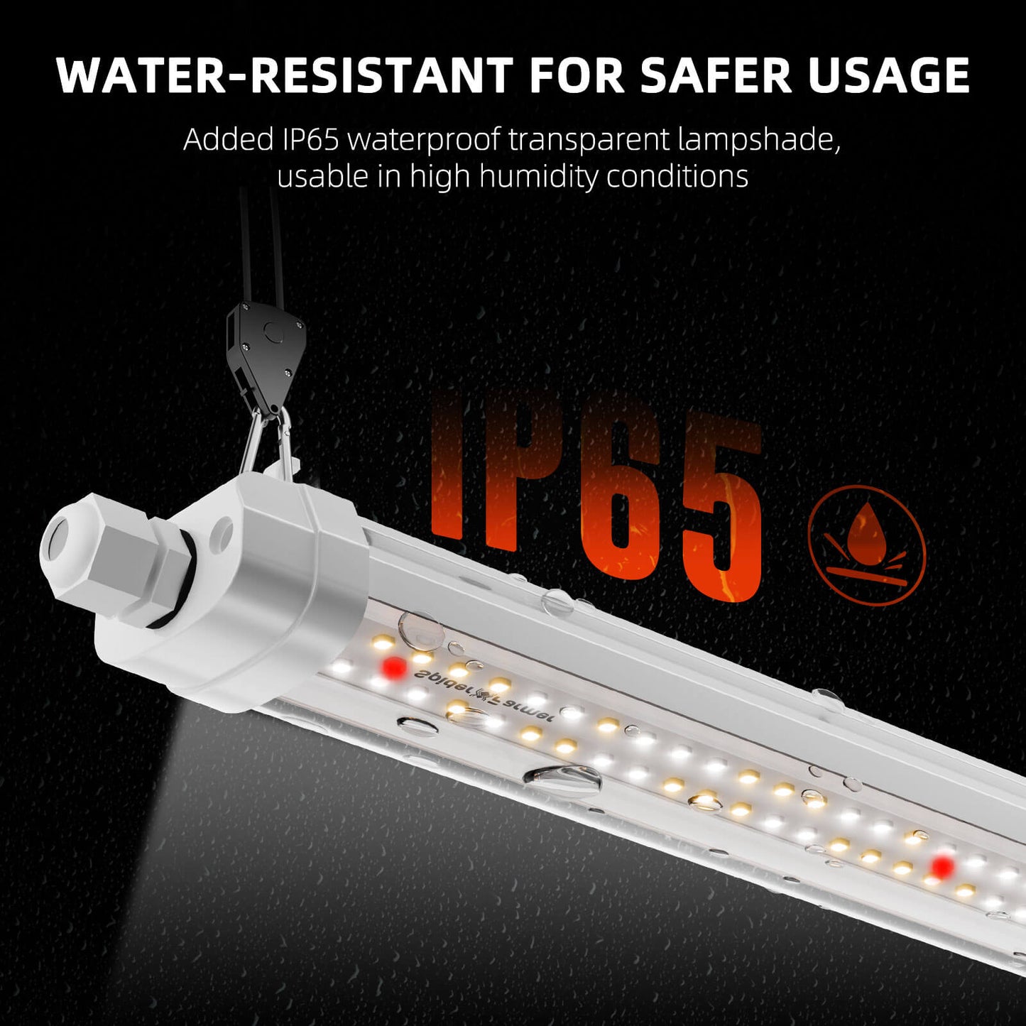 Spider Farmer® Glow80 IP65 wasserdicht - Langlebiger Schutz für Indoor-Anwendungen