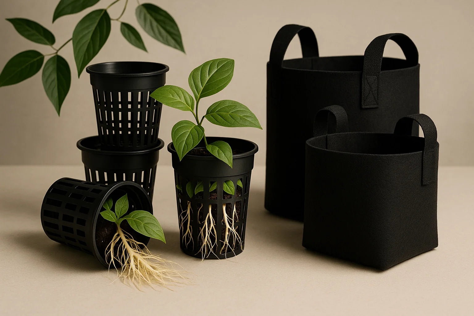 Netztöpfe & Grow-Bags | organic-design.com