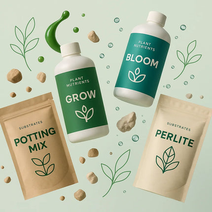 Nährstoffe & Substrate für Hydroponik | organic-design.com