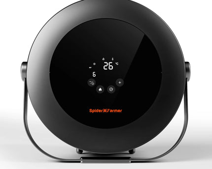 "Spider Farmer 540W Smart Heizer Lüfter mit PTC-Technologie für Grow-Zelte"