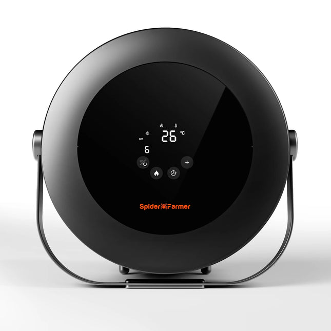 "Spider Farmer 540W Smart Heizer Lüfter mit PTC-Technologie für Grow-Zelte"