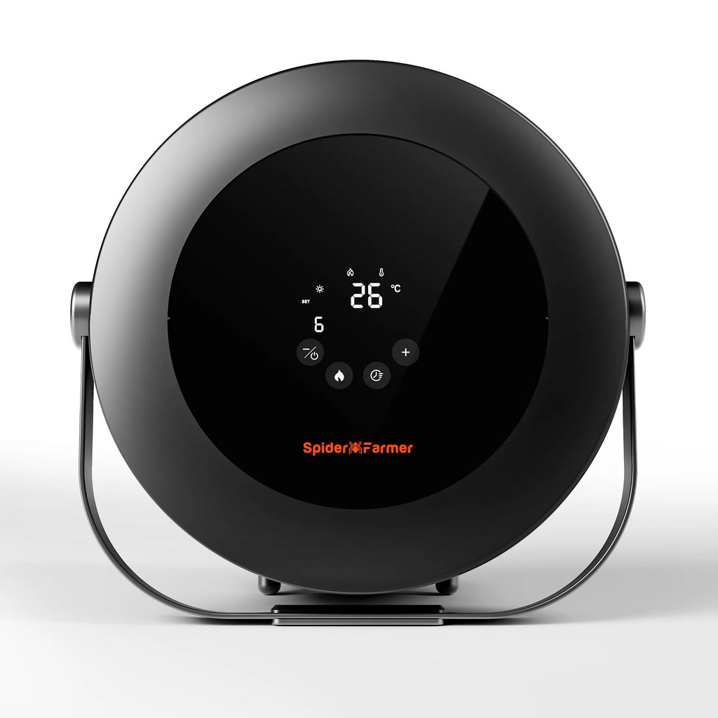 "Spider Farmer 540W Smart Heizer Lüfter mit PTC-Technologie für Grow-Zelte"