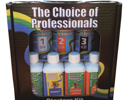Advanced Hydroponics Starter Kit - Dutch Formula Komplett-System mit 7 Produkten