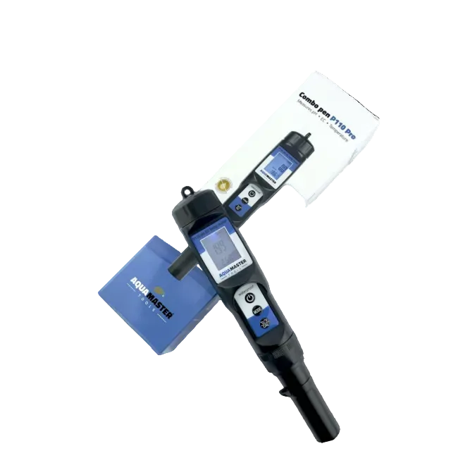 Aquamaster P110 Pro Combo Pen - Kompaktes pH/EC/Temp Messgerät