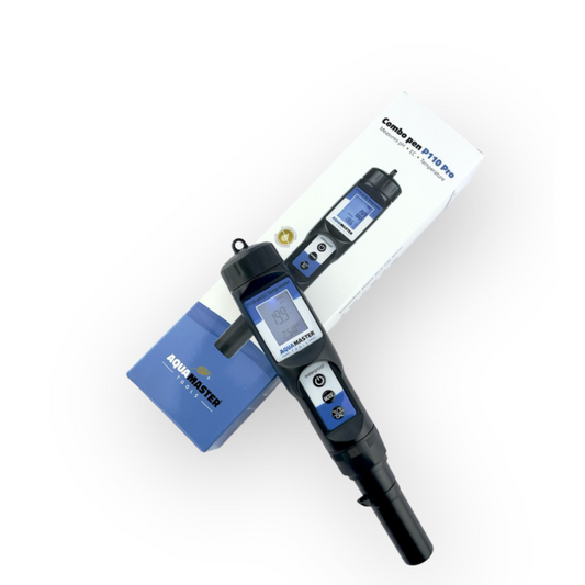 Aquamaster P110 Pro Combo Pen - Kompaktes pH/EC/Temp Messgerät