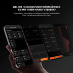 "Spider Farmer App Interface für 540W Smart Heizer Fernsteuerung"