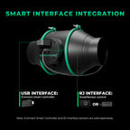 Mars Hydro iFresh 4 Zoll Inline-Ventilator mit Geschwindigkeitsregelung für optimale Growzelt Belüftung