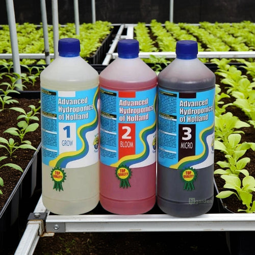 Advanced Hydroponics Bloom-Grow-Micro je 1L Bundle - organic-design.com