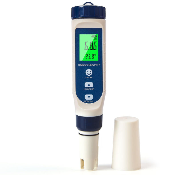 Pious Einsteiger-Multi-Messgerät PH / EC / TDS / Temp