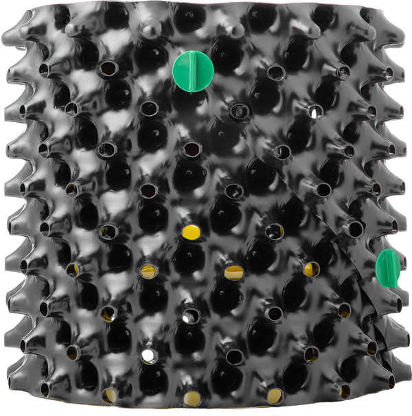 Air-Pot® 7 Innovative Topfstruktur mit Noppen und Lüftlöchern 