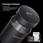 Spider Farmer® 2L Auto-Cure Smart Jar - smarte Gewürz & Kräutermühle - Packungsinhalt