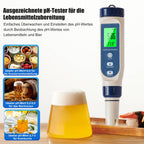 Pious Einsteiger-Multi-Messgerät PH / EC / TDS / Temp