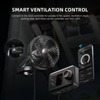 "Spider Farmer App Steuerung für Smart Clip-Ventilator via Bluetooth"