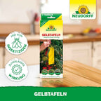 Gelbtafeln 7,5 x 20 cm – Neudorff 21 Stück Wirkung