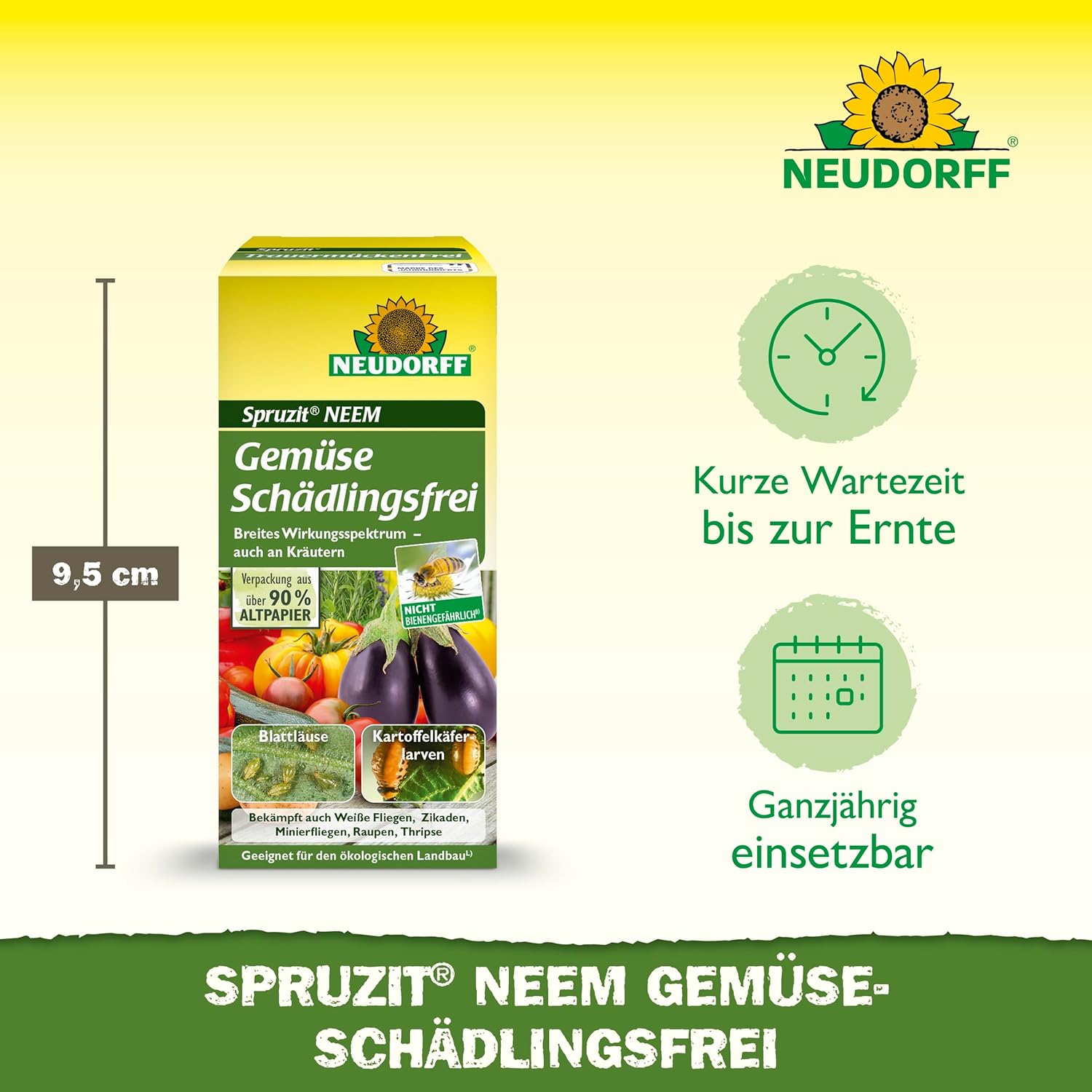 Spruzit NEEM GemüseSchädlingsfrei, 75 ml