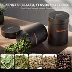 Spider Farmer® 2L Auto-Cure Smart Jar - smarte Gewürz & Kräutermühle - Verwendung für Gewürze, Kräuter & Kaffee