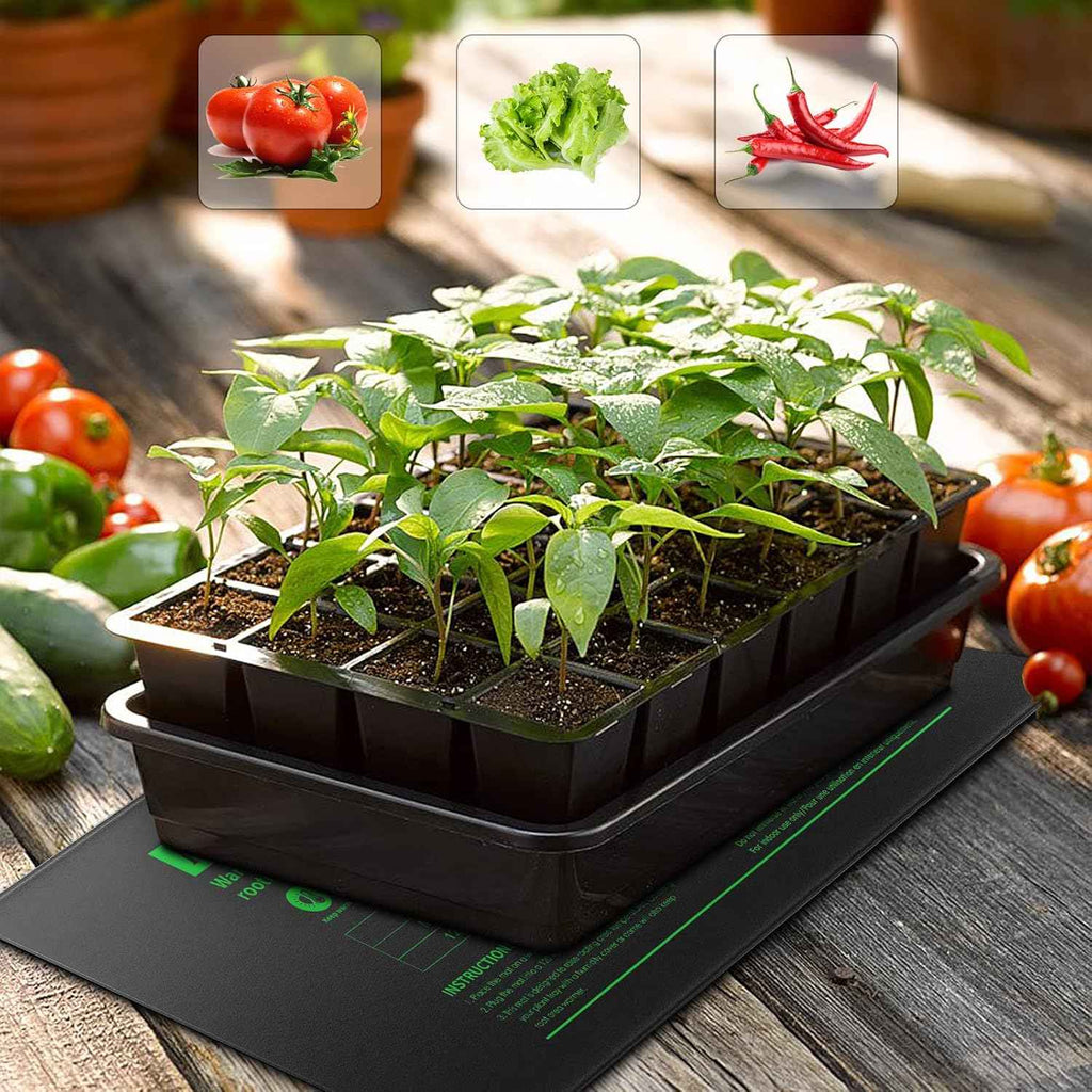 Mars Hydro Heizmatte 25×52 cm mit digitalem Thermostat