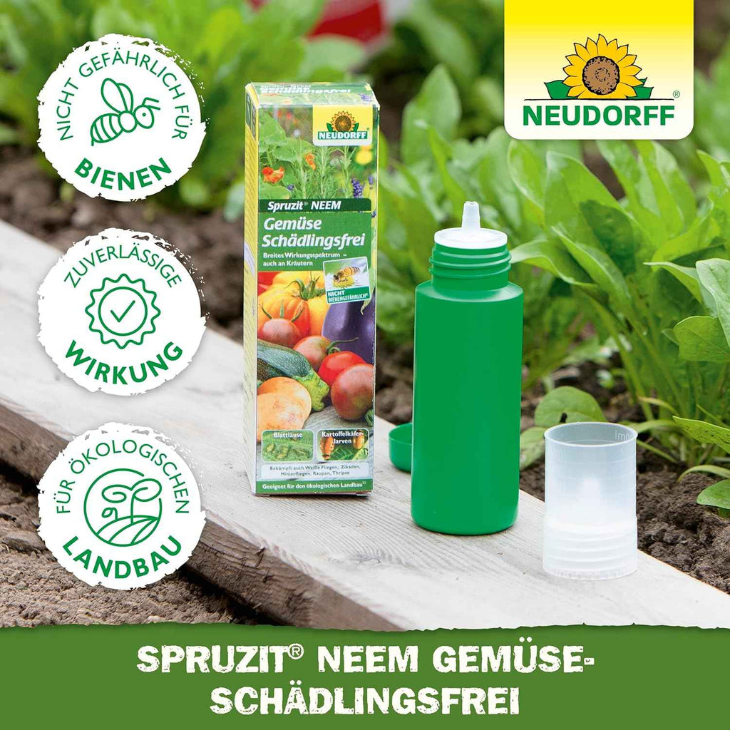 Spruzit NEEM GemüseSchädlingsfrei 75 ml – Neudorff Bio-Konzentrat