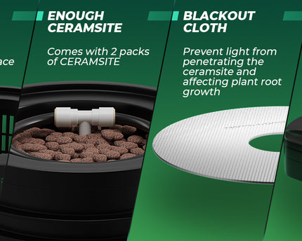 Mars Hydro 4 Eimer 5-Gallonen DWC Hydroponisches System - organic-design.com