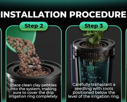 Mars Hydro 4 Eimer 5-Gallonen DWC Hydroponisches System - organic-design.com