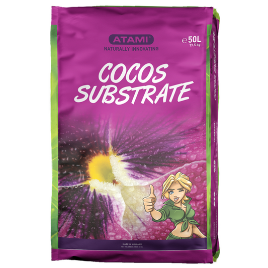 ATAMI ATA Cocos Substrate 50L Sack - Premium Kokossubstrat für Hydroponik und Pflanzenanzucht
