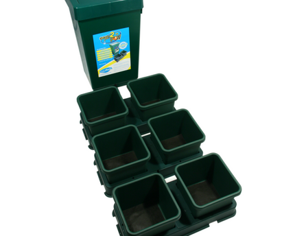 "AutoPot easy2grow Hydroponik System 6 Töpfe 15L automatische Bewässerung Selbstbewässerungssystem"