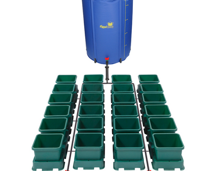 AutoPot easy2grow 24 Töpfe Bewässerungssystem - Professionelle automatische Bewässerung für 24 Pflanzen mit 225L FlexiTank"