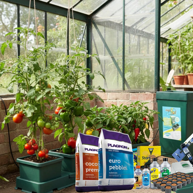 Einsteiger Sorglos Paket mit AutoPot easy2grow 4 Töpfe 15 L