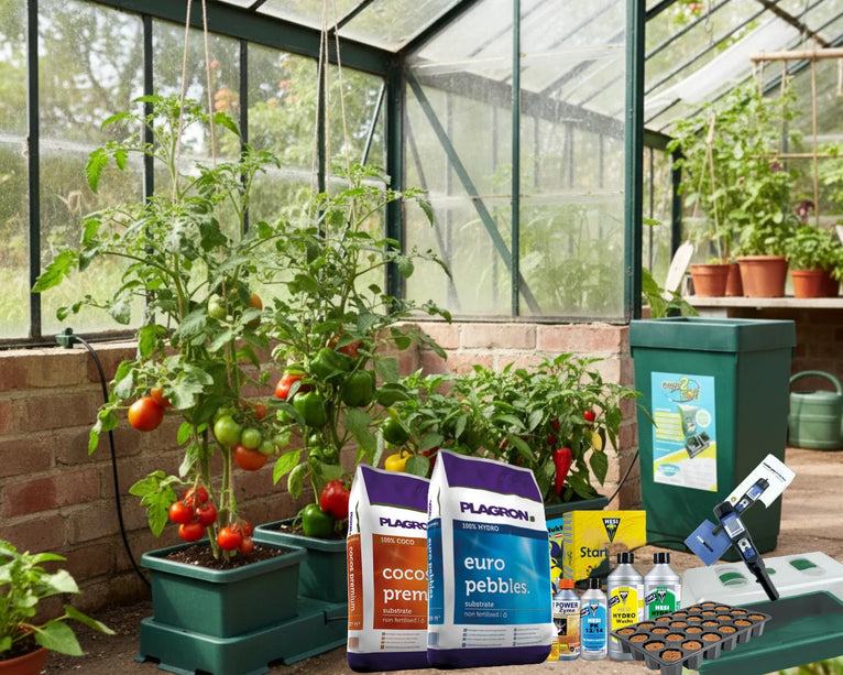 Einsteiger Sorglos Paket mit AutoPot easy2grow 4 Töpfe 15 L