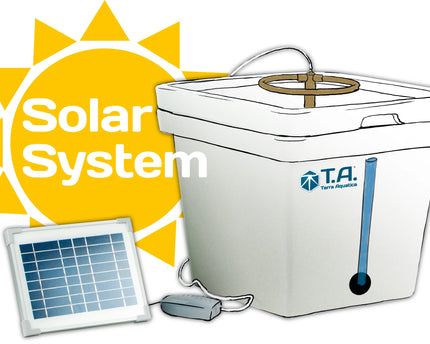 CultiMate L Solar Tropfbewässerung 45L Wassertank Solarpanel Hydroponik Terra Aquatica | organic-design.com