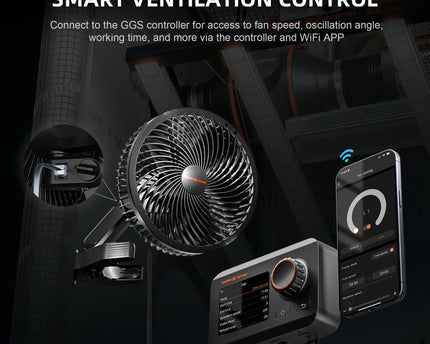 Spider Farmer® Clip-Ventilator Installation - Einfache Montage für bessere Luftzirkulation