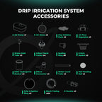 Tropfbewässerungssystem Komponenten für DWC Hydroponik Setup