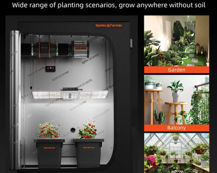 Spider Farmer DWC-System in Aktion - Professionelle Tiefwasserkultur für gesunde Pflanzen