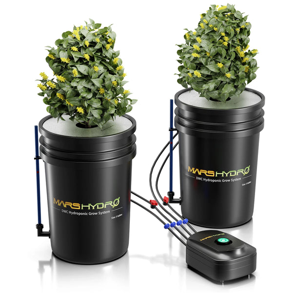 Mars Hydro DWC Hydroponik-Systemkit mit 2 Eimern - organic-design.com