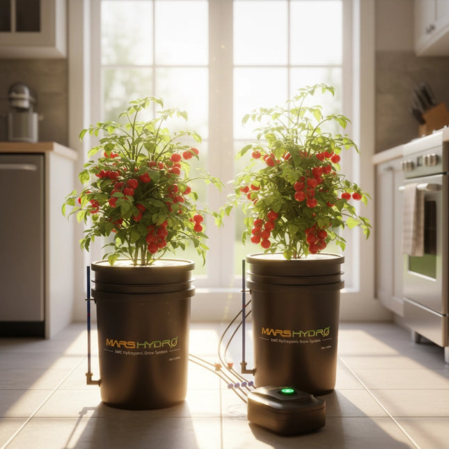 Mars Hydro DWC Hydroponik-Systemkit mit 2 Eimern