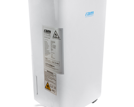 RAM Luftentfeuchter Wassertank - 12 Liter Kapazität für kontinuierlichen Betrieb"