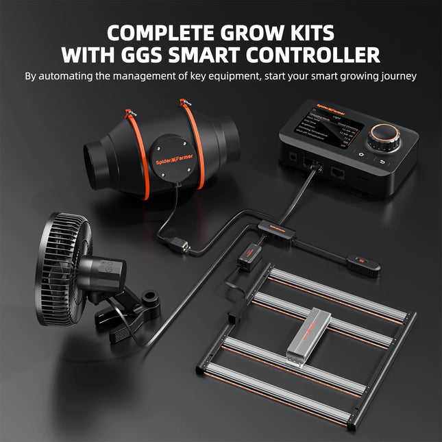 Spider Farmer® G3000 90x90cm Smart Komplett-Growzelt-Set Smart GGS Controller