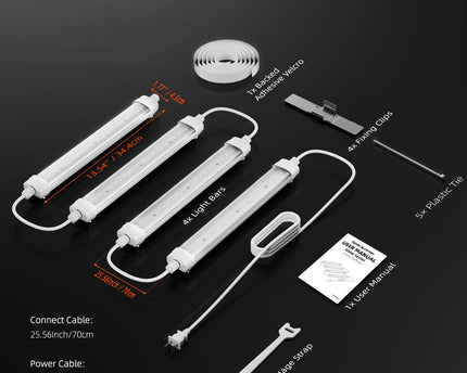 Spider Farmer Glow30 32W Vollspektrum-LED-Pflanzenlichtleisten