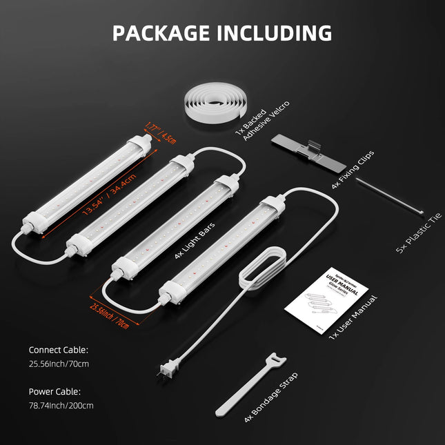 Spider Farmer Glow30 32W Vollspektrum-LED-Pflanzenlichtleisten