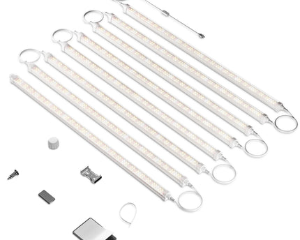 Spider Farmer 200W - 8 Stück Dimmbare Vollspektrum-LED-Pflanzenlichtleiste
