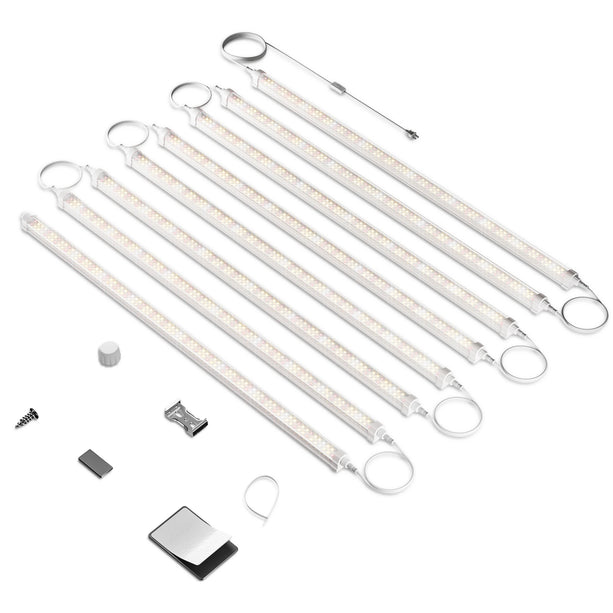 Spider Farmer 200W - 8 Stück Dimmbare Vollspektrum-LED-Pflanzenlichtleiste