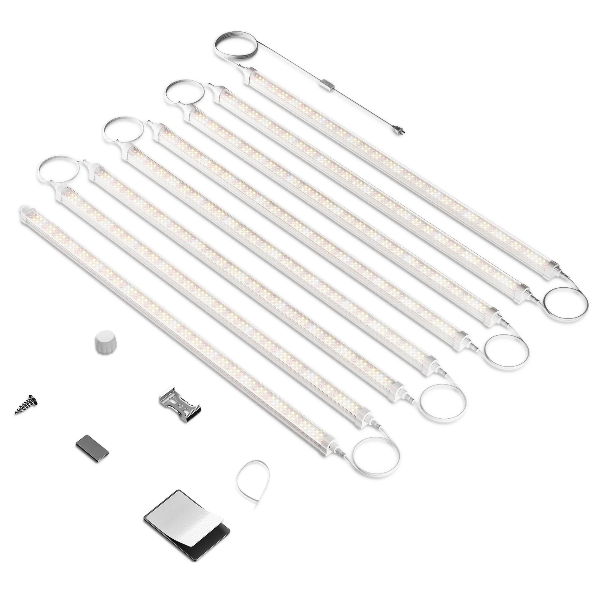 Spider Farmer 200W - 8 Stück Dimmbare Vollspektrum-LED-Pflanzenlichtleiste