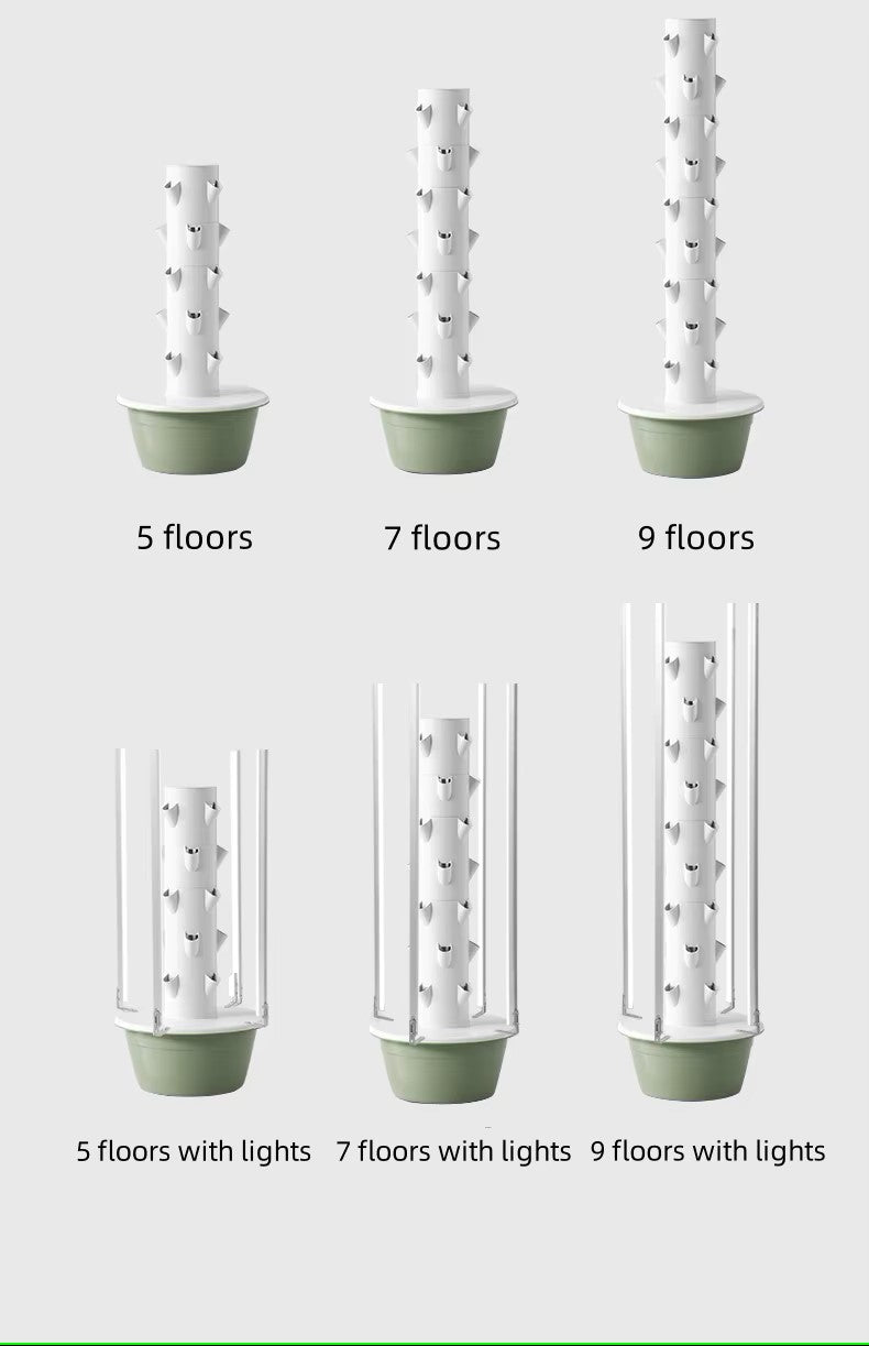 Hydroponik-Tower  5/7/9 - organic-design.com