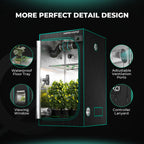 Mars Hydro Grow Zelt Design – kompaktes Indoor Pflanzen Zelt