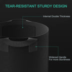 Mars Hydro Grow Bags Verpackung - 5er Set 19L Stofftöpfe komplett