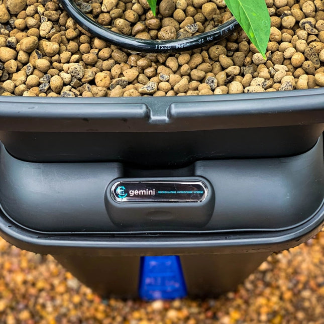 PLANT!T Gemini Einzelpflanzen-System mit 15L Tank und Strömungsring