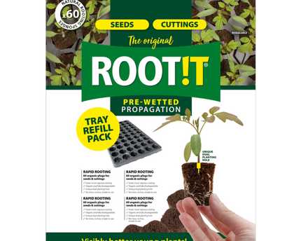 ROOT!T Anzuchtwürfel torffrei 60 Stück Nachfüllbeutel für Samen und Stecklinge | organic-design.com