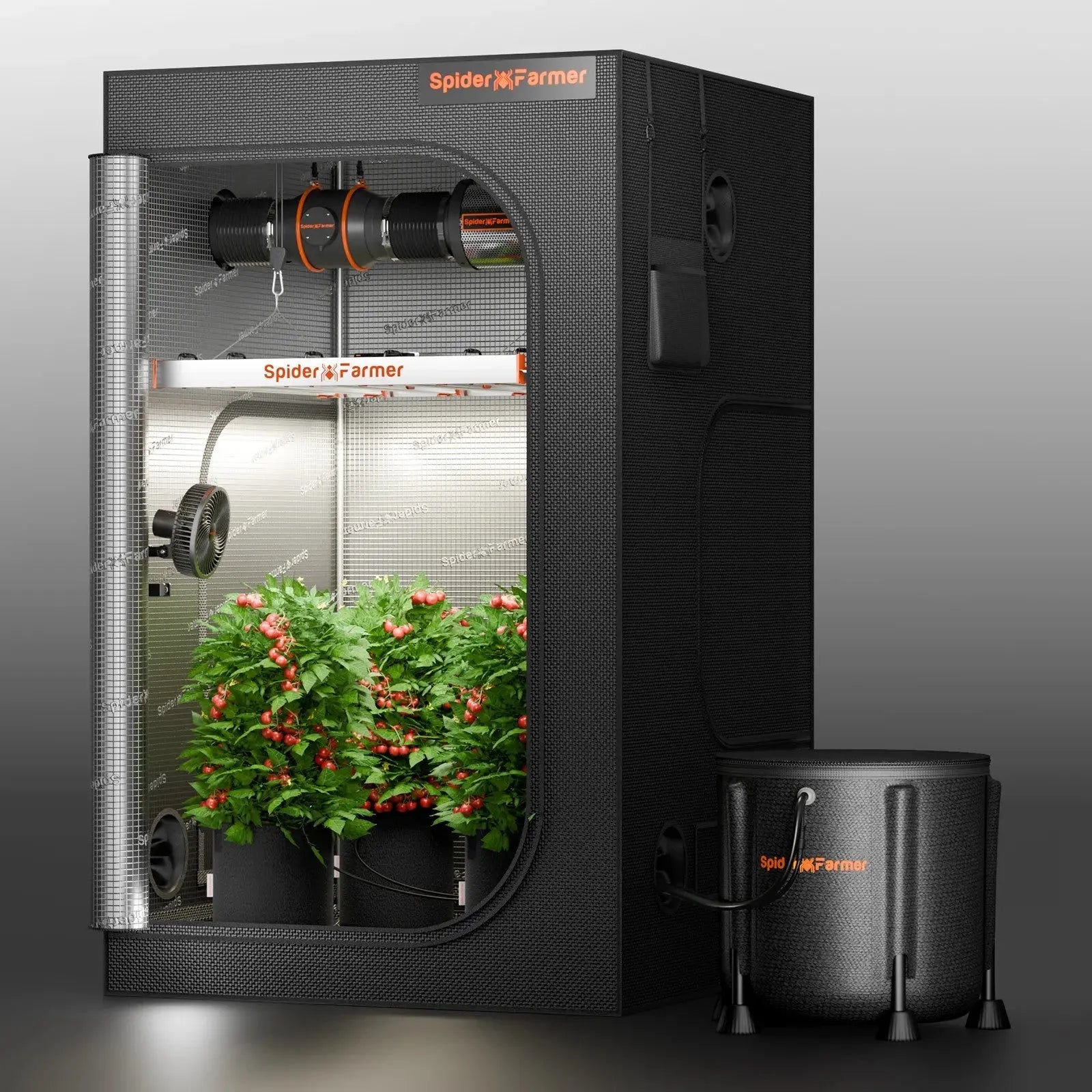 Automatisches Tropfbewässerungssystem für Pflanzen, Wasserpumpe mit 8 Tropfdüsen - organic-design.com