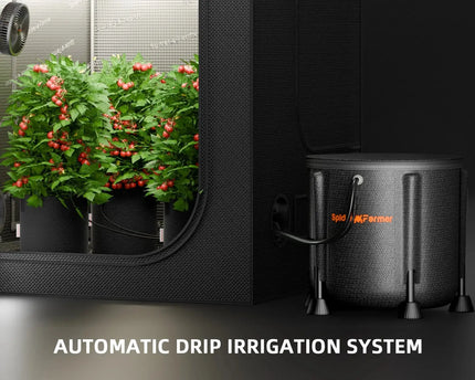 Automatisches Tropfbewässerungssystem für Pflanzen, Wasserpumpe mit 8 Tropfdüsen - organic-design.com