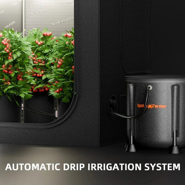 Automatisches Tropfbewässerungssystem für Pflanzen, Wasserpumpe mit 8 Tropfdüsen - organic-design.com
